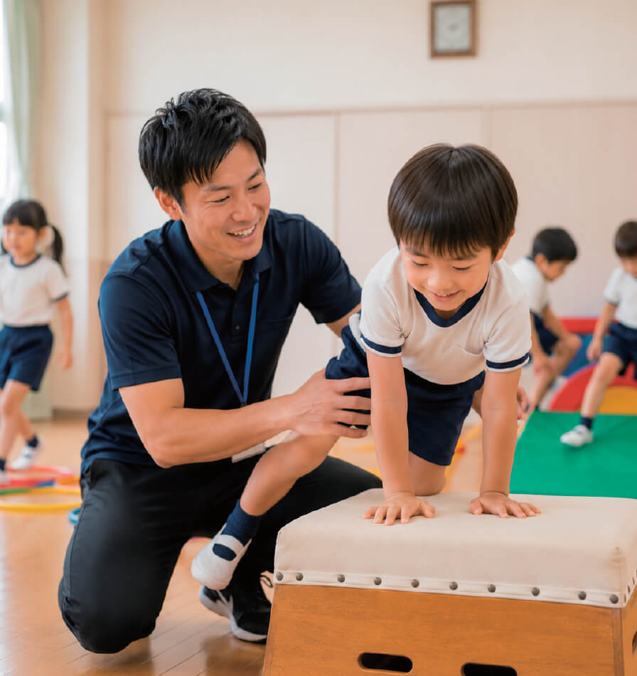 保育園への定期訪問スポーツ指導